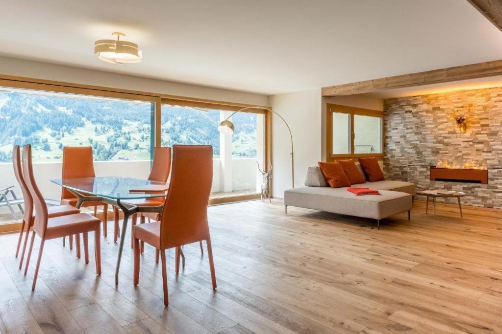 Eiger Panoramica - Aare Jungfrau Ag Appartement Grindelwald Buitenkant foto