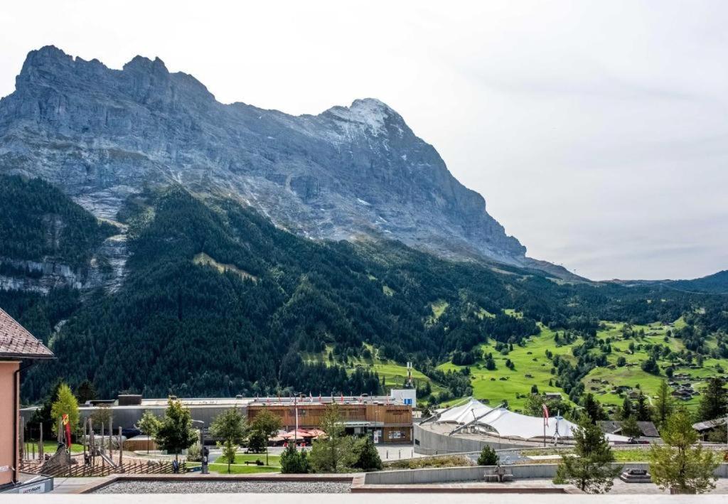 Eiger Panoramica - Aare Jungfrau Ag Appartement Grindelwald Buitenkant foto